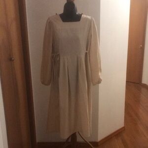 Elegant Cream Beige Dress